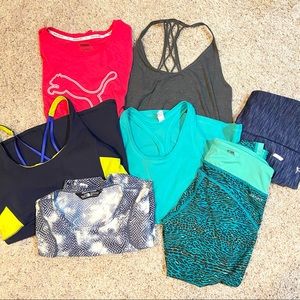 Women’s Activewear Clothing Lot Size Small
